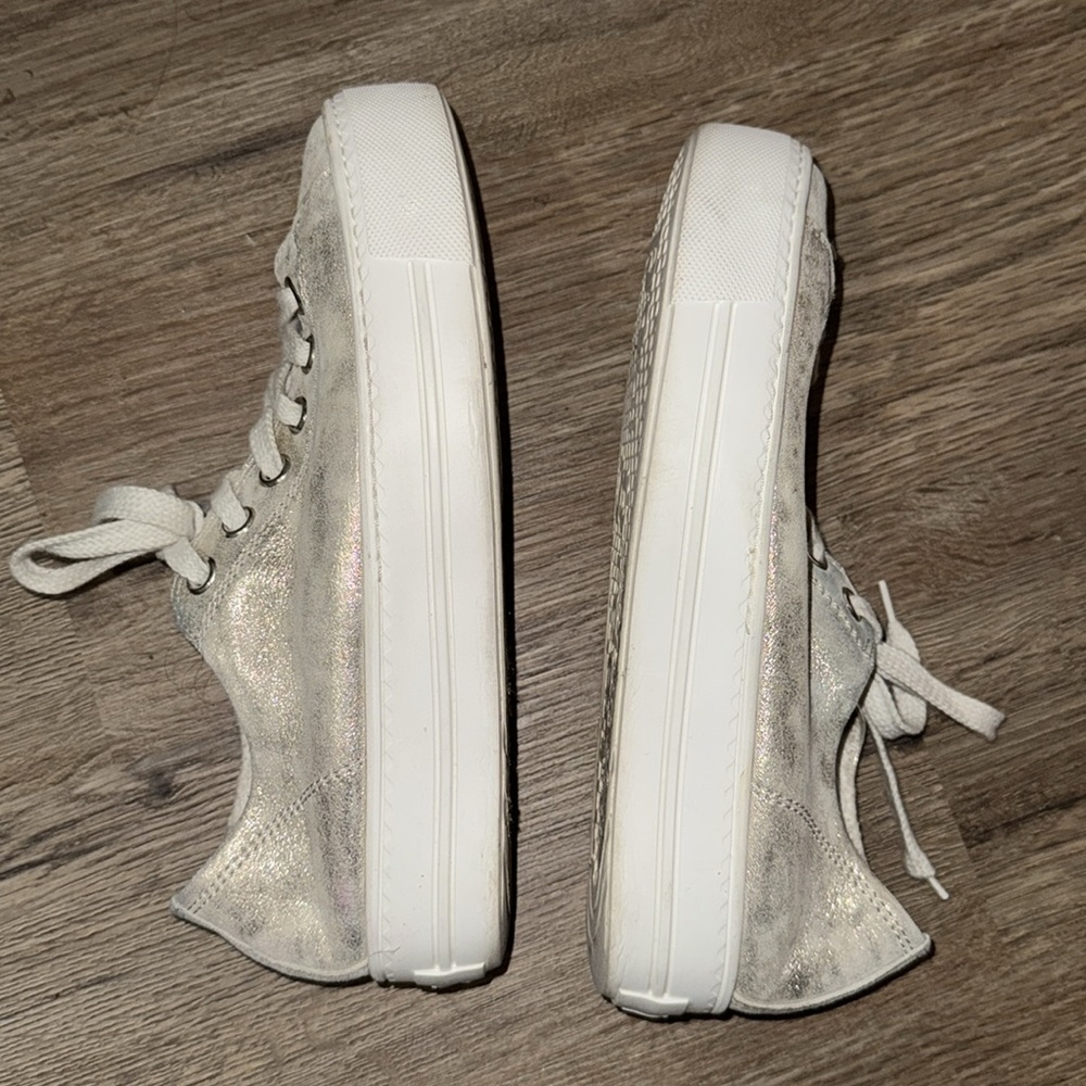 Paul Green Bixby Low Top Platform Sneakers Premium Leather, size - 4.5/US7 - Picture 3 of 5